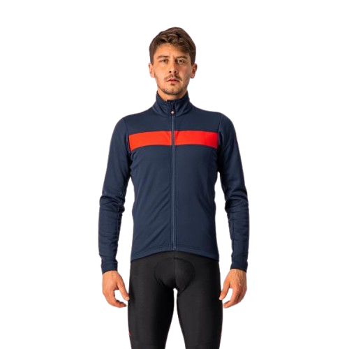 Kurtka kolarska Castelli Raddoppia 3 savile blue L