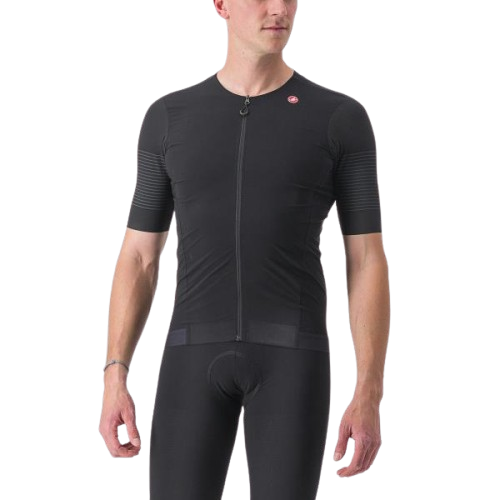 Koszulka kolarska Castelli Premio Black light black/black L