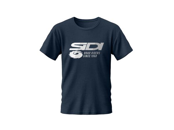 Koszulka t-shirt SIDI logo, granatowa, XL