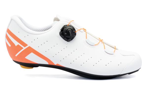 Buty szosowe SIDI FAST 2 biało-pomarańczowe 44