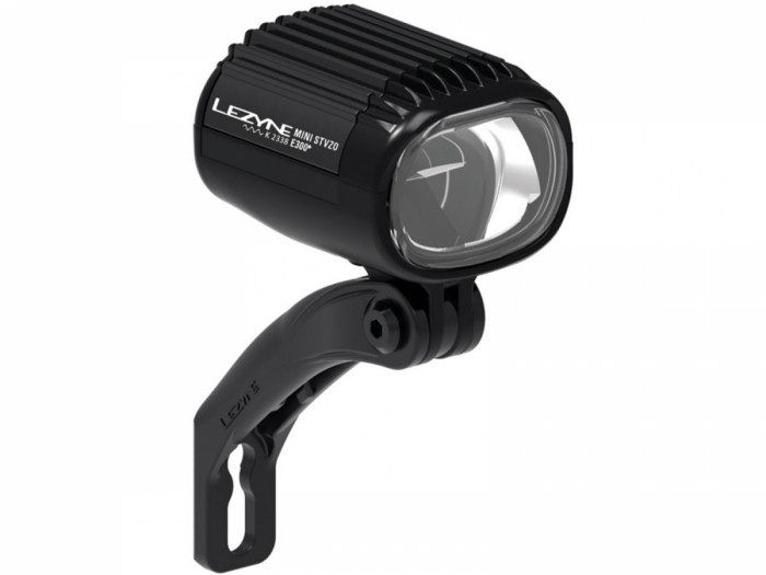 Lampka rowerowa przednia Lezyne LED Mini StVZO E300+ flat czarna