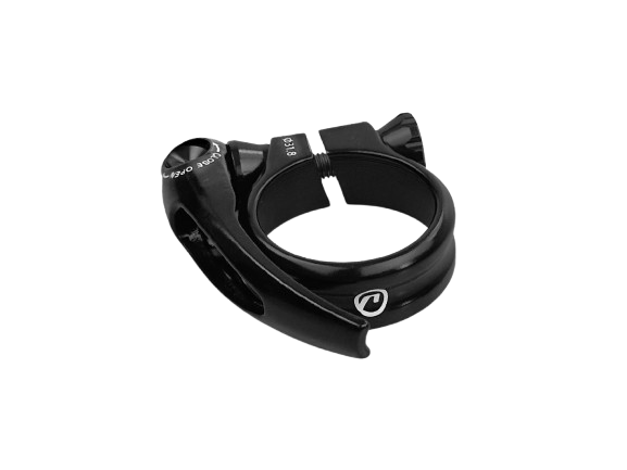 Zacisk sztycy podsiodłowej Accent EXE 34.9mm, czarna