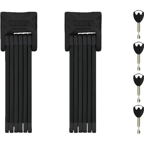 Zapięcie rowerowe Abus Bordo 6000K/90 BK SH Twinset 