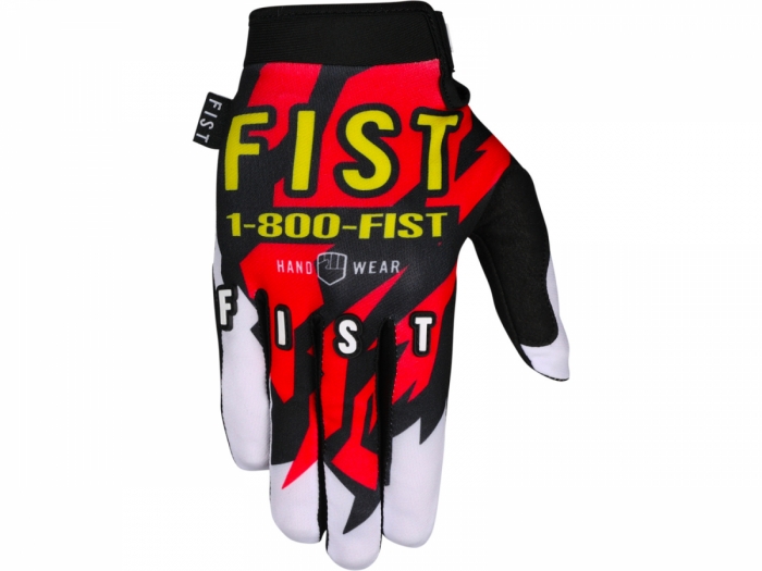Rękawiczki rowerowe FIST Glove 90s Red S, czerwone