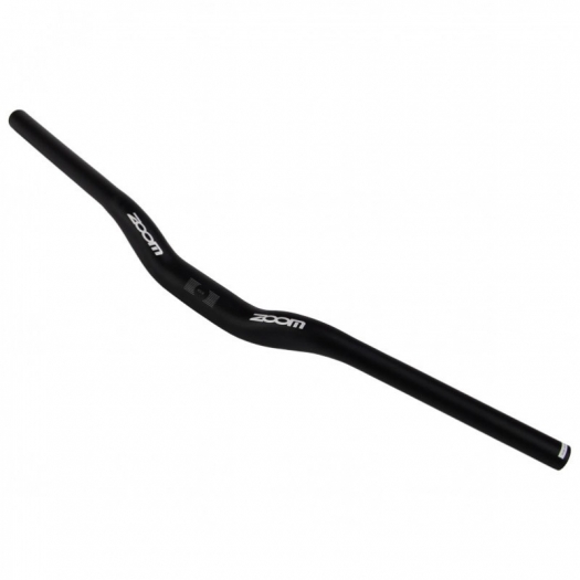 Kierownica Zoom NT-AL-196BT 620x25mm czarna