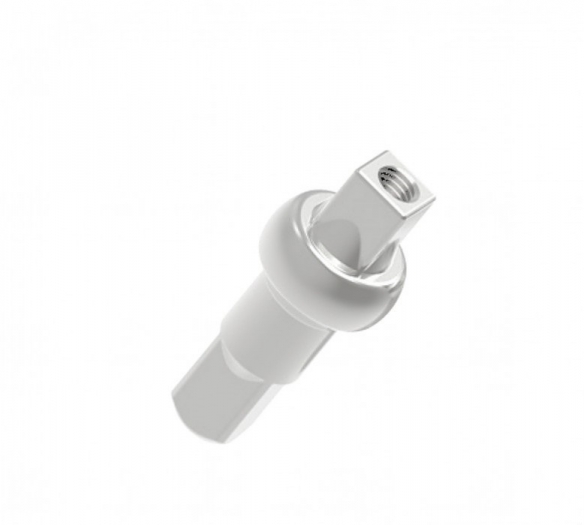 Nypel srebrny Pillar 16/2,3mm 1szt.