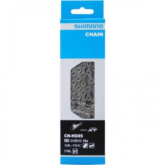 Łańcuch rowerowy Shimano Deore XT CN-HG95 10-rz 116og.
