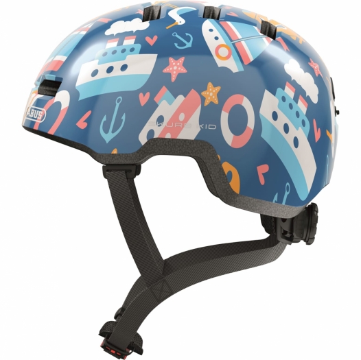 Kask rowerowy Abus Skurb Kid blue sailor M 50-55