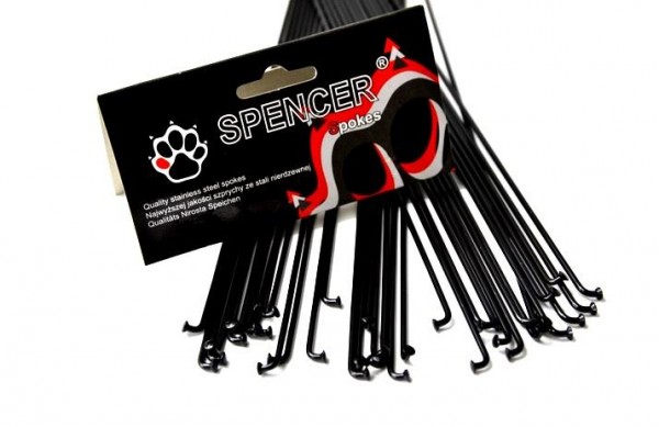 Szprycha 252 spencer czarna nierdz. 36 szt b/nypla
