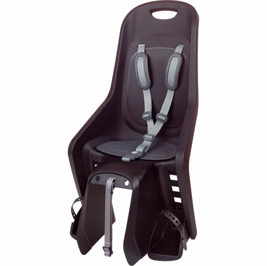 Polisport achterzitje Bubbly MIK HD black/dark grey