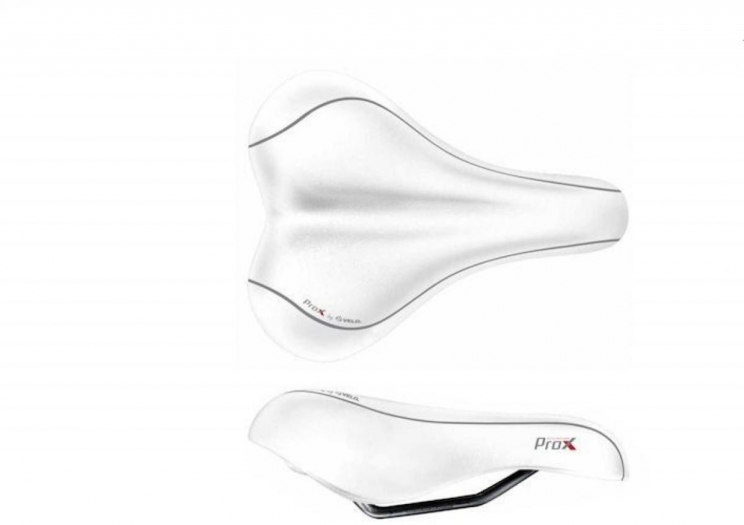 Siodełko rowerowe Velo Prox vl-4111 białe 