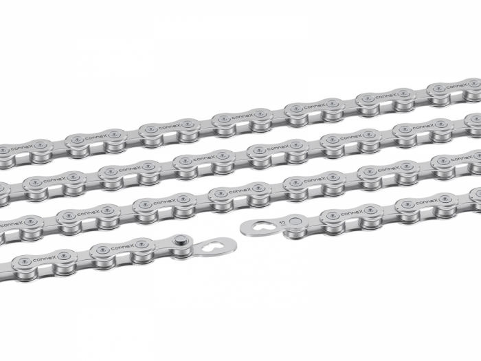 Łańcuch rowerowy Connex 12s0 stal 118 ogniw, spinka conneX link