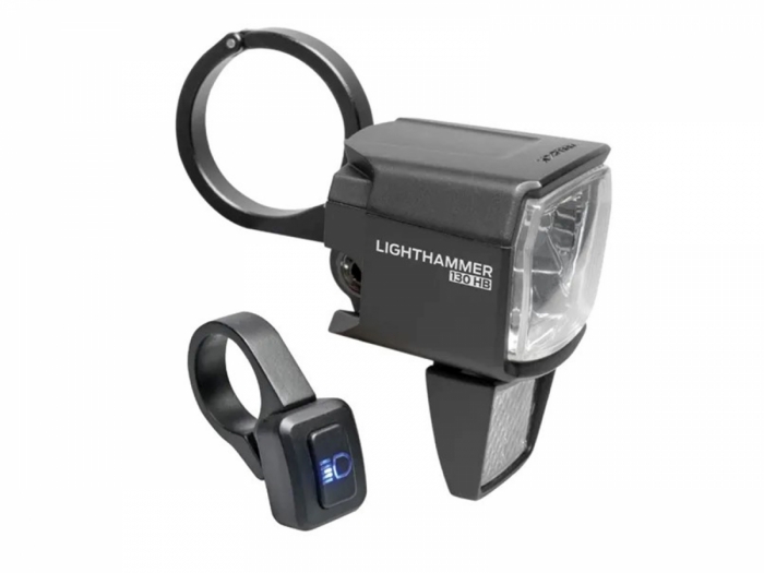 Lampka rowerowa przednia Trelock LS 930-HB Lighthammer E-bike 12V, 130lux