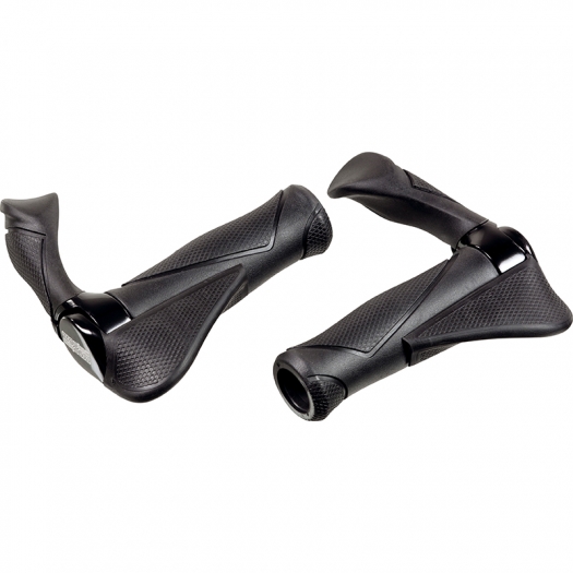 Chwyty kierownicy Ergotec MF z rogami 130mm