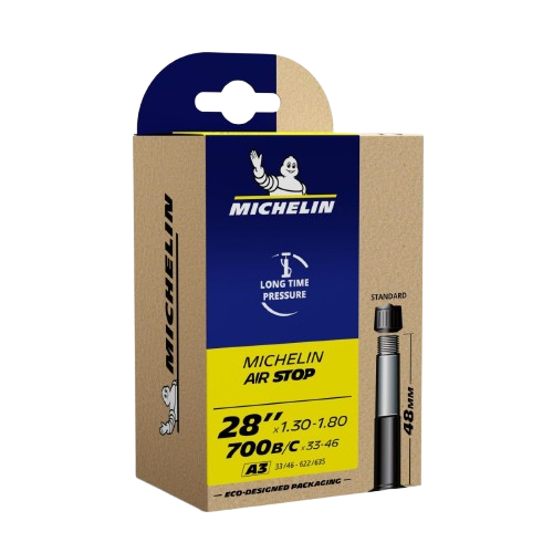 Dętka rowerowa Michelin AirStop 700x33/46C AV 48mm 