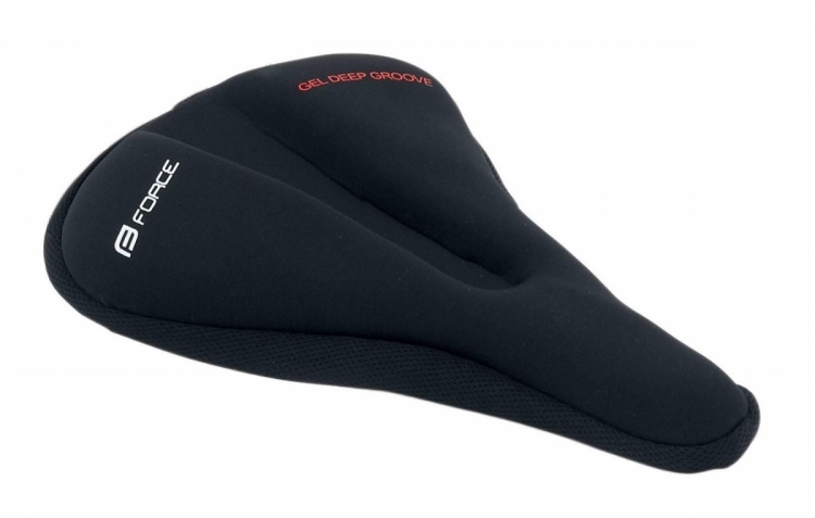 Pokrowiec na siodełko Force Gel 290x215 mm z tłoczeniem
