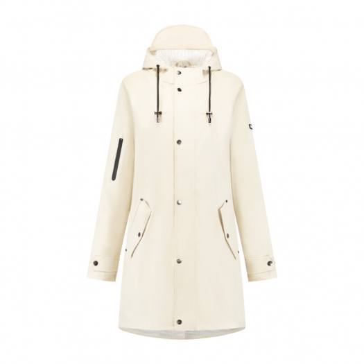 Kurtka przeciwdeszczowa Mirage Rainfall Soft Touch S off-white