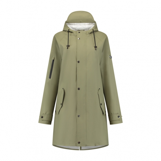 Kurtka przeciwdeszczowa Mirage Rainfall Soft Touch M olive-green