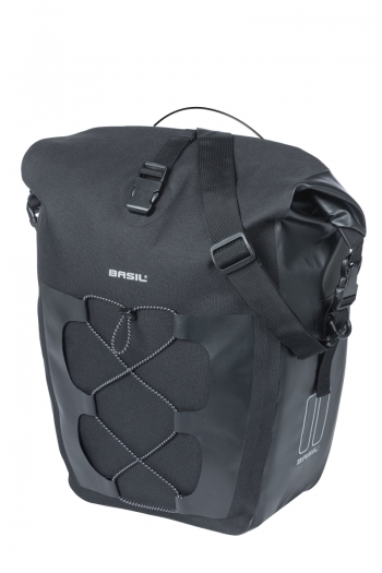 Torba rowerowa Basil Navigator MIK L czarna 22L