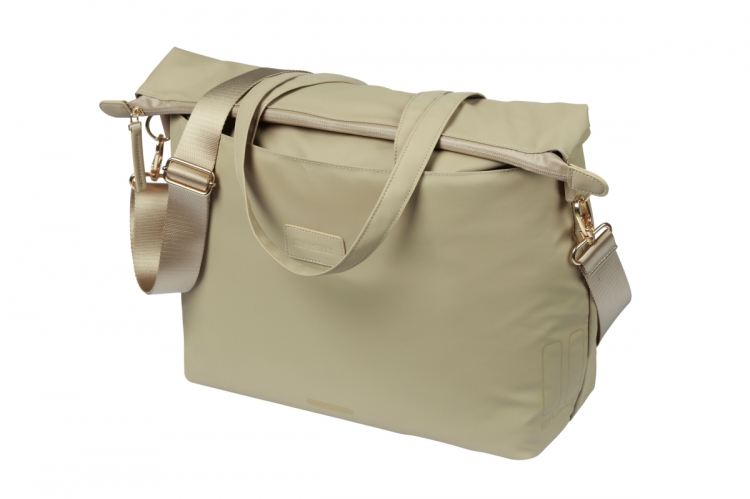 Torba rowerowa na bagażnik Basil Manhattan Commuter 12L beżowa