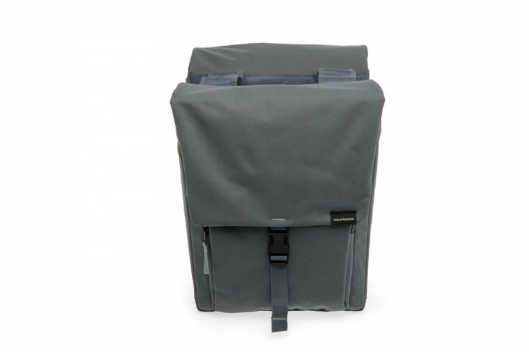 Torba rowerowa podwójna New Looxs Tulum szara 32L