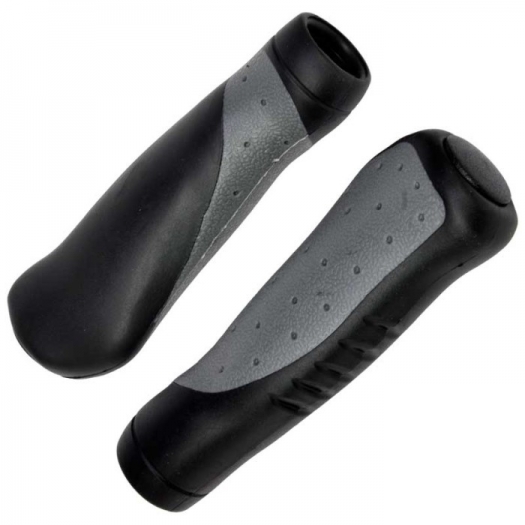 Chwyty rowerowe WL-G302 Kraton 135mm czarno-szare