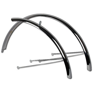 BłotnikI rowerowe 28 cali 47mm chrom