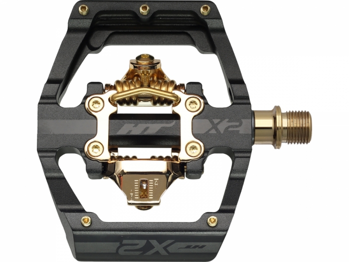 Pedały zatrzaskowe HT Components HT-X2-SX Olympic stealth czarne