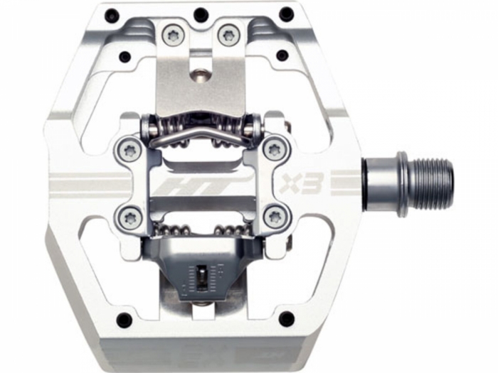 Pedały zatrzaskowe HT Components HT-X3 srebrne