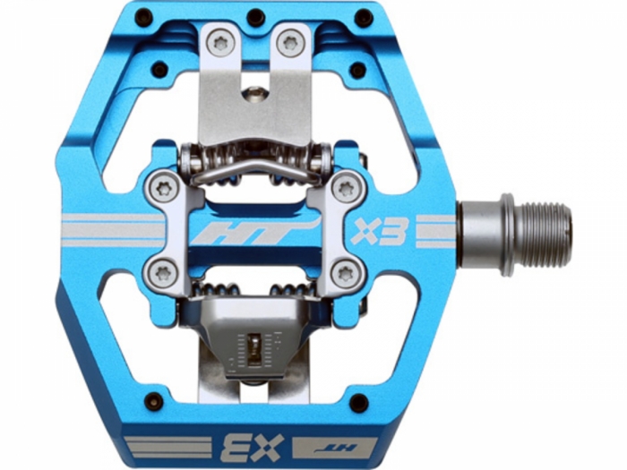 Pedały zatrzaskowe HT Components HT-X3T marine niebieskie