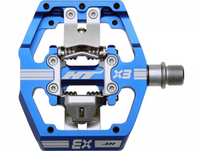 Pedały zatrzaskowe HT Components HT-X3T royal niebieskie