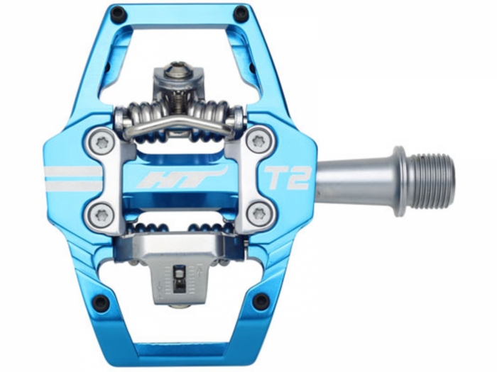 Pedały zatrzaskowe HT Components HT-T2 marine niebieskie