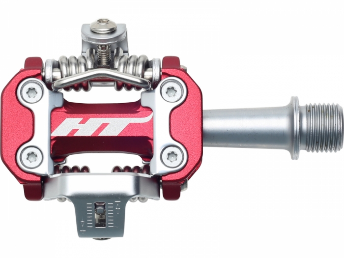 Pedały zatrzaskowe HT Components HT-M2 czerwone
