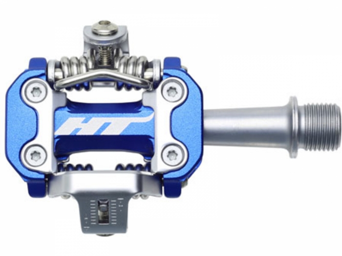 Pedały rowerowe HT Components HT-M2 royal niebieskie