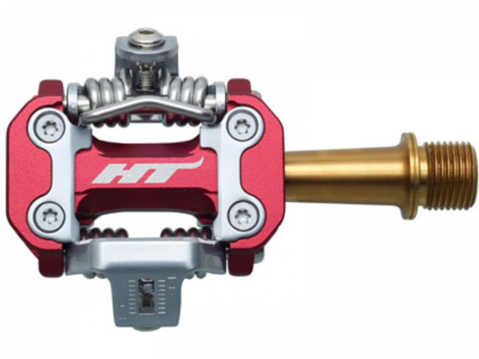 Pedały rowerowe HT Components HT-M2T czerwone
