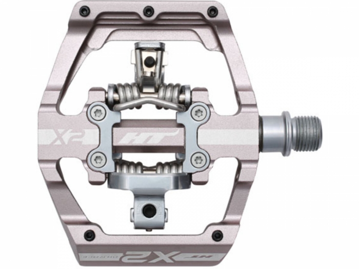 Pedały zatrzaskowe HT Components HT-X2 szare
