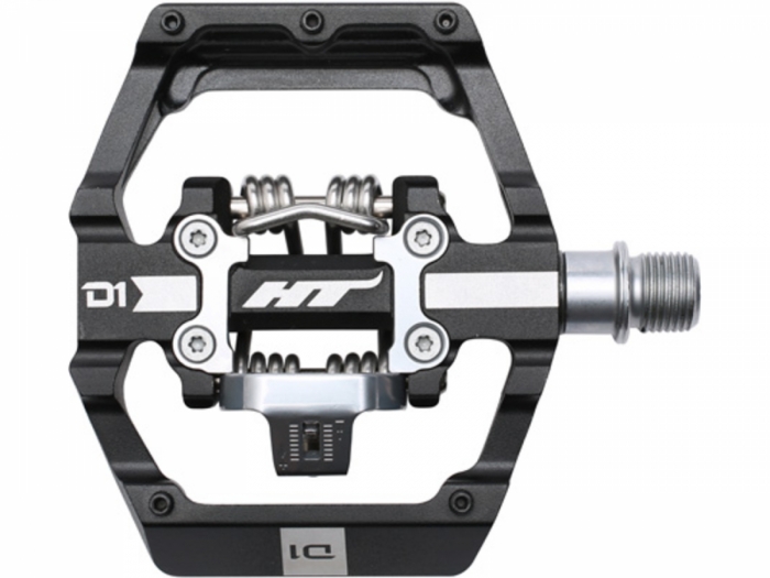 Pedały rowerowe HT Components HT-D1 (Duo) czarne -B