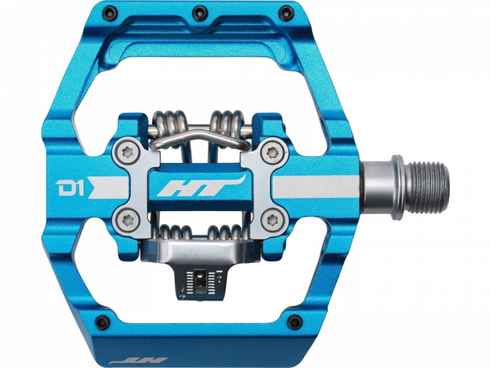 Pedały rowerowe HT Components HT-D1 niebieskie