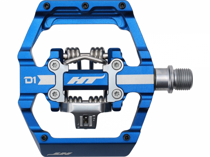 Pedały rowerowe HT Components HT-D1 niebieskie