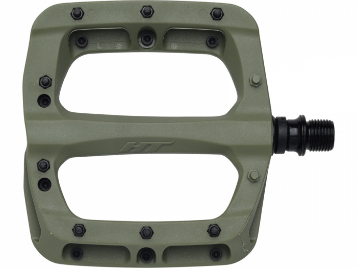 Pedały rowerowe HT HT-PA03A 7498U oliwkowe