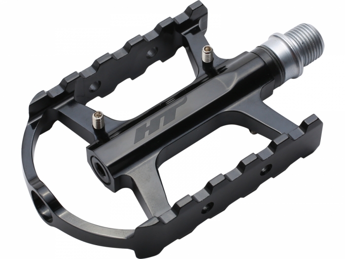 Pedały rowerowe HT platformowe HT-ARS02 czarne