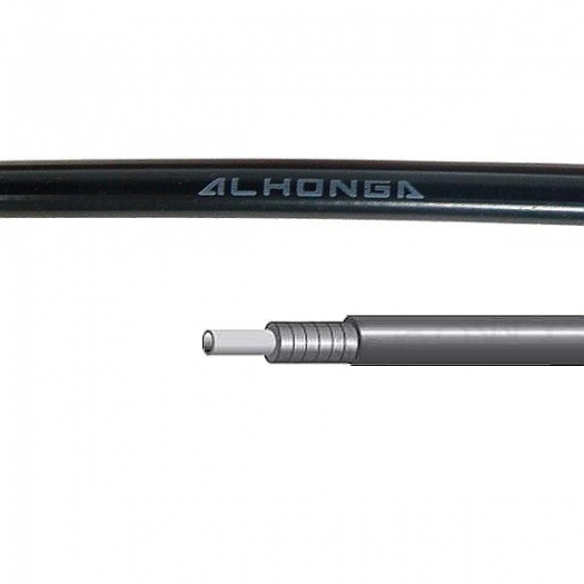 Pancerz hamulcowy Alhonga HJ-P2P Teflon 5mm rolka 20mb czarny
