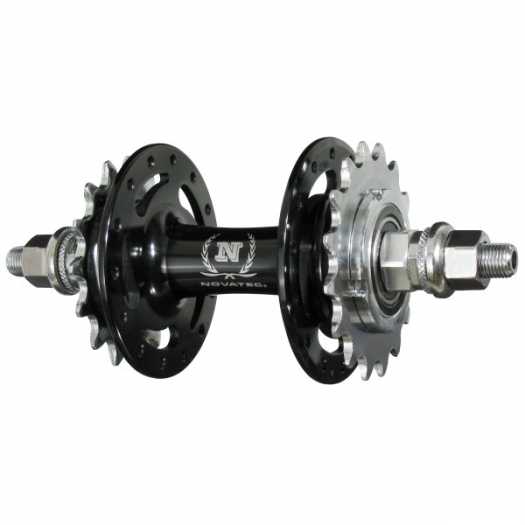 Piasta rowerowa tylna Novatec NT-A166SBT M10 Fix 28H czarna - B