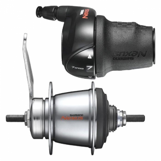 Piasta rowerowa tylna Shimano SGC3001 Nexus 7S 36H srebrna