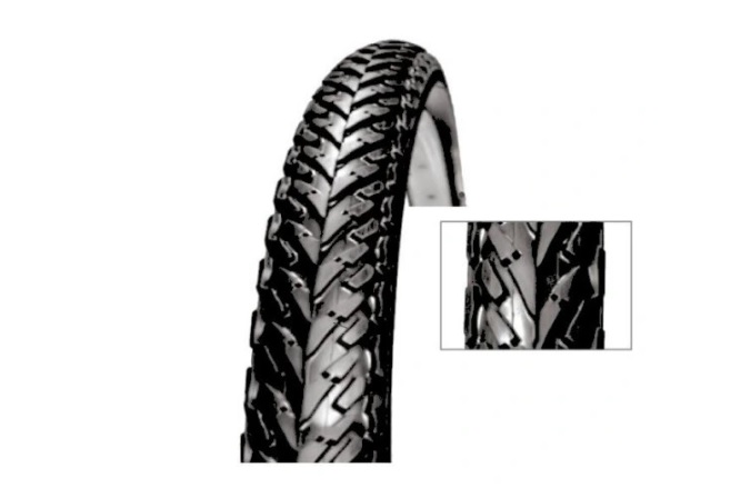 Opona rowerowa CST C1301 700x45C czarna