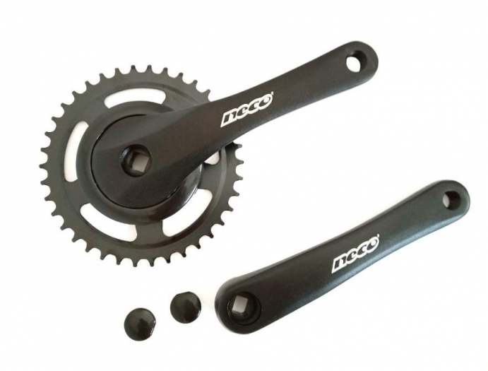 Mechanizm korbowy Neco alu 38z  do Nexus czarna