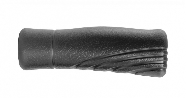 Chwyty rowerowe Ergo Pik czarny 120 mm PCV