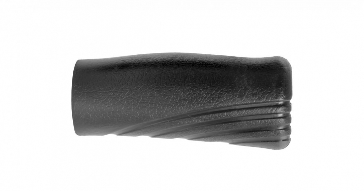 Chwyty rowerowe Ergo Pik czarny 90 mm PCV