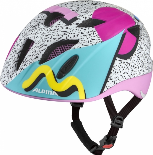 Kask rowerowy dziecięcy Alpina Ximo Flash retro matt 49-54
