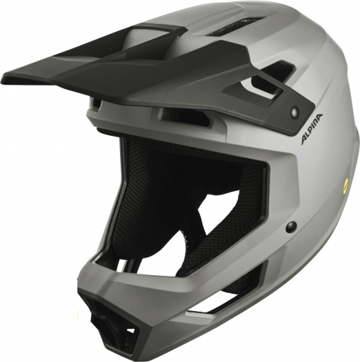 Kask fullface Alpina Pikes mips szary mat 56-59